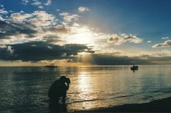 Fiji Sunset by Beverly Speed 